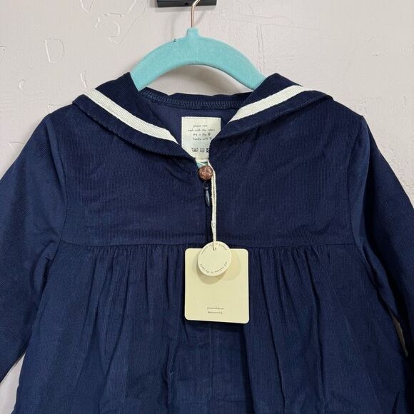 NEW Please Mom Navy Corduroy Dress - Picture 2 of 8